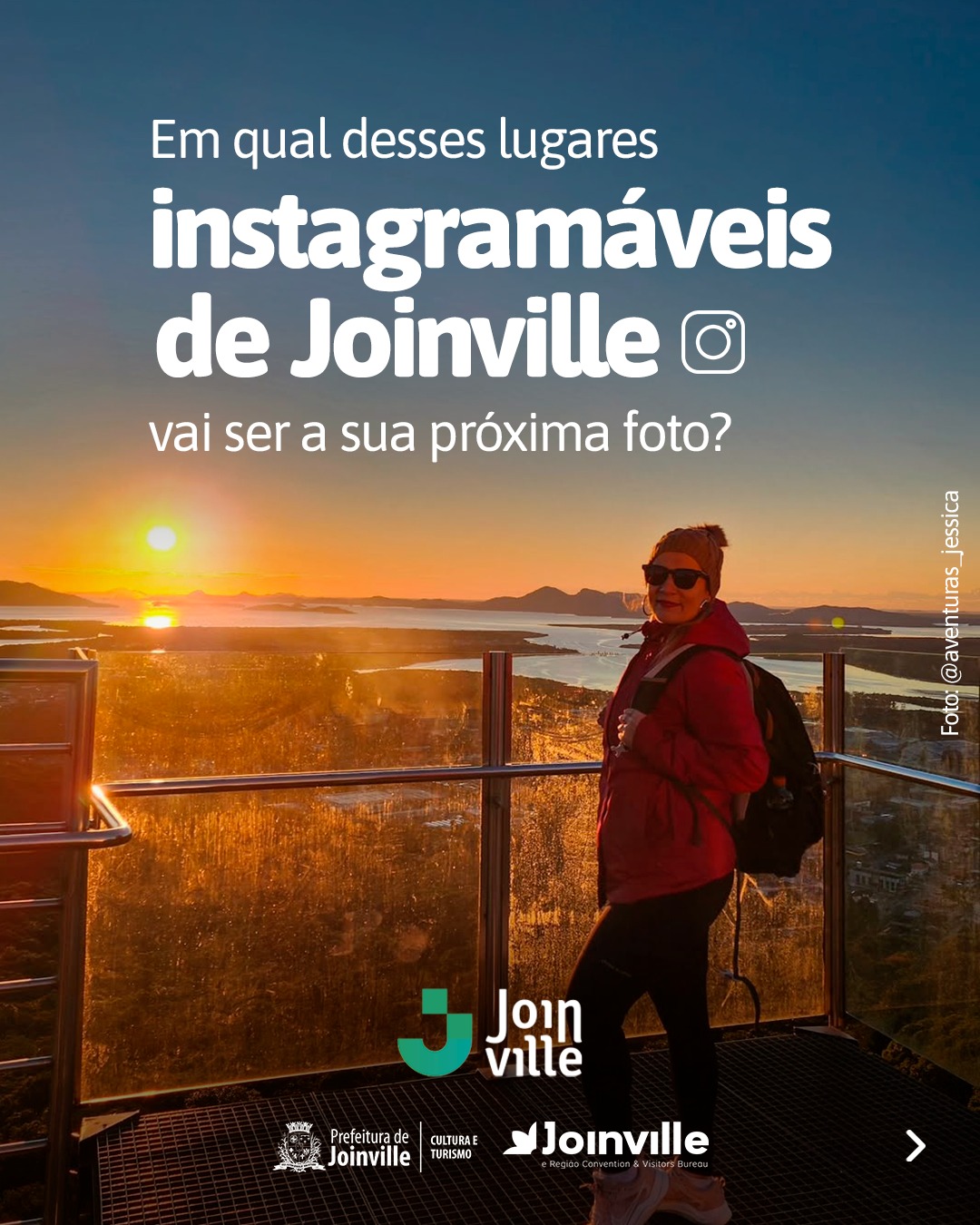 Uma coisa que não pode faltar na viagem são aquelas fotos perfeitas para publicar no Instagram, não é mesmo? Então, já prepare os looks mais estilosos, porque cada cantinho de Joinville é um convite para um novo clique.
? Arraste para o lado e confira locais instagramáveis para tirar fotos na cidade!
Planeje seu roteiro completo no site pelo link da bio.
#Joinville #TurismoJoinville #CidadedeJoinville #CidadedeExperiencia