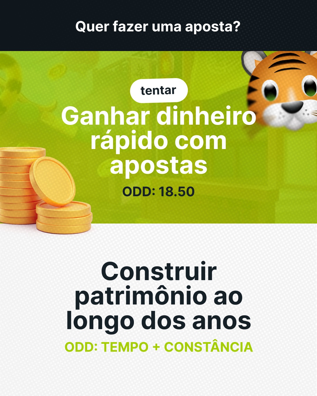 A ideia de ganhar dinheiro rapidamente pode parecer atraente. Mas, quando o assunto é o futuro, confiar apenas na sorte costuma ser um caminho cheio de incertezas. ☘️
Construir patrimônio leva tempo, planejamento e constância. É um processo diferente de buscar resultados imediatos e é justamente essa visão de longo prazo que faz diferença ao pensar na aposentadoria.
O futuro não precisa de um palpite. Precisa de um plano.
? Conheça as soluções da Quanta Previdência e descubra como começar a construir o seu!
#QuantaPrevidência #Previdência #PrevidênciaFechada #PrevidênciaCooperativa #CurtaOFuturo