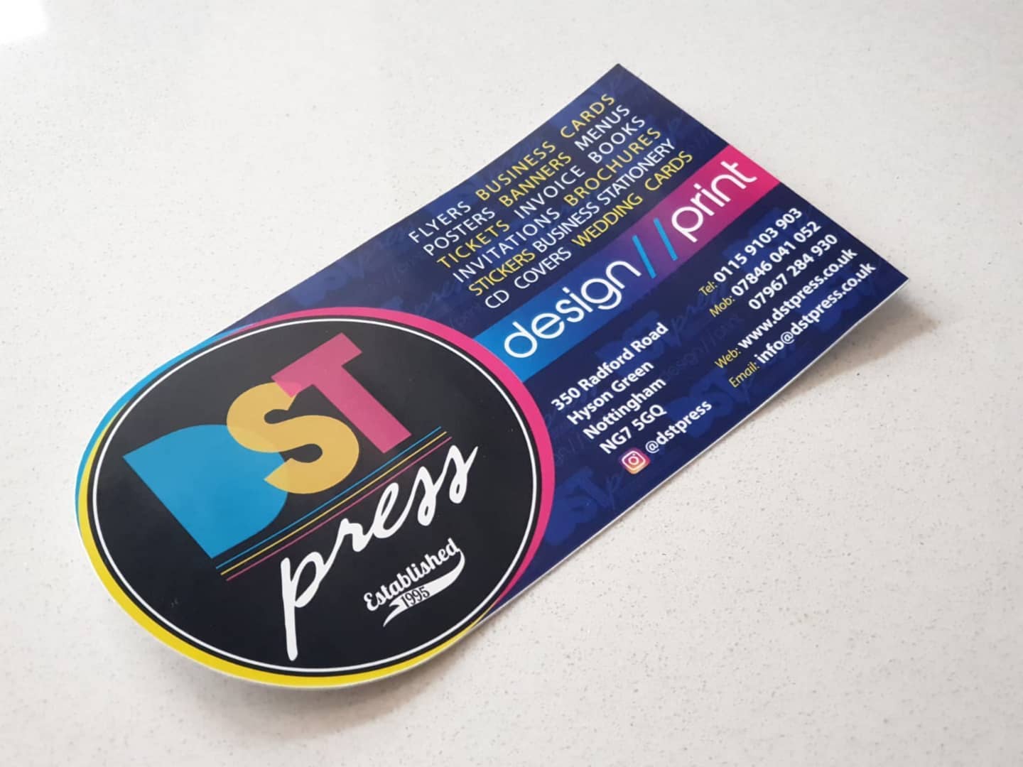 Digital Die Cut Stickers Available Now
#nottingham #stickers #diecutstickers #bespokedesignandprint