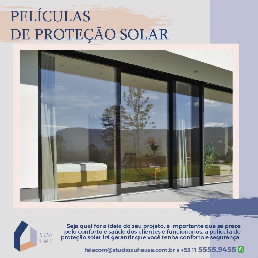 Deixe o ambiente do seu projeto protegido contra os raios U.V. e I.V., além de conforto térmico a película de proteção solar preserva os móveis e ainda da um toque elegante para o ambiente, seja qual for a ideia do seu projeto, é importante que se preze pelo conforto e saúde dos clientes e funcionários, a película de proteção solar irá garantir que você tenha conforto e segurança
#arquitetura #decoracao #design #architecture #ambientes #arquiteturadeinteriores #projetodearquitetura #designerdeinteriores #designdeinteriores #arquiteturaedesign