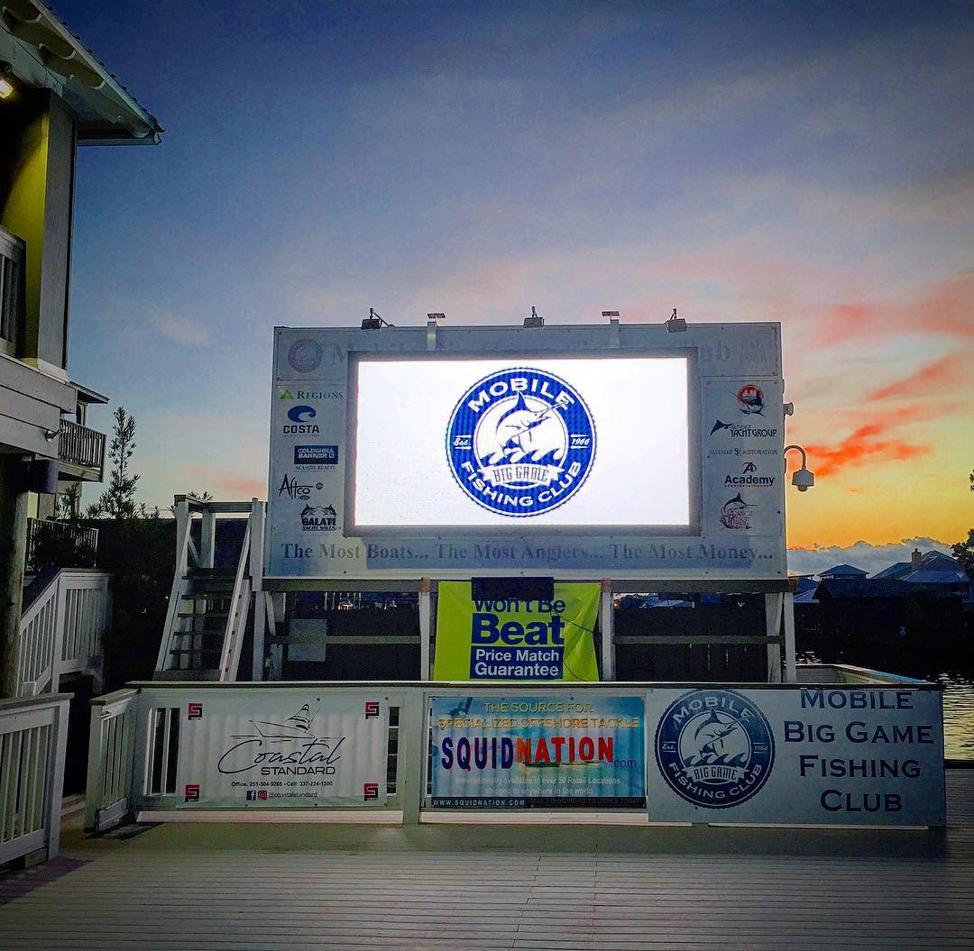 Beautiful Newly completed project in Orange Beach for the Mobile Fishing Club!