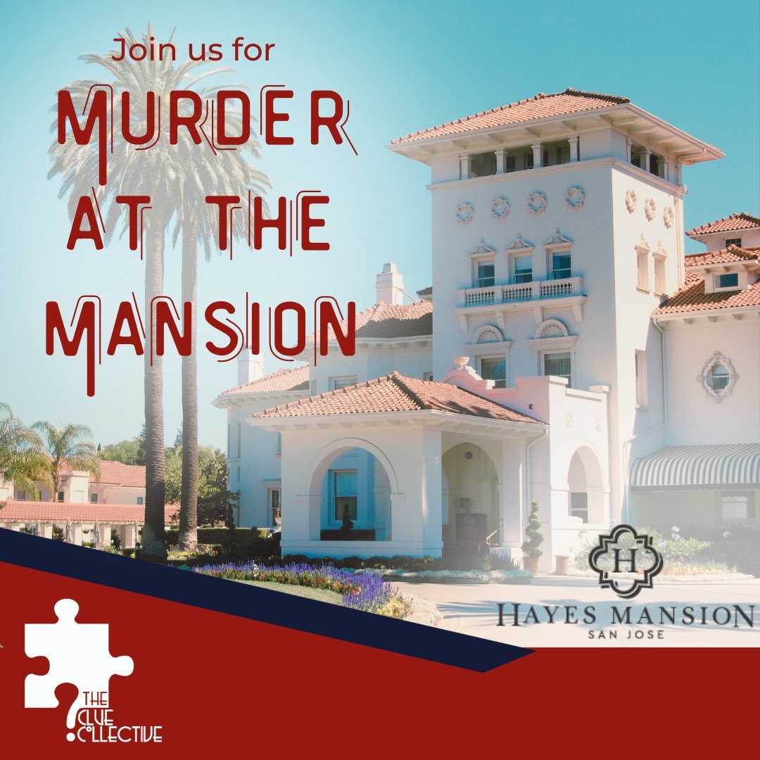 Join us for an unforgettable evening of mystery and intrigue (and a 3 course meal!) at Murders in the Mansion! We've partnered with the historic Hayes Mansion to bring you our 1920s murder mystery Framed at the Fix. Pull out your feather boa, grab your spats and bow tie and put your detective skills to the test to unravel this mystery and find the murderer.
Thursday October 12, 6:00 PM - 9:00 PM PDT
Thursday October 26, 6:00 PM - 9:00 PM PDT
Tuesday October 31, 6:00 PM - 9:00 PM PDT
Buy your tickets now! https://bit.ly/TCCMansion
#MurderMysteryParty #MurderMystery #1920s #FramedAtTheFix #Speakeasy #Gatsby #1920sExperience #DetectiveWork #DinnerTheatre #HayesMansion
