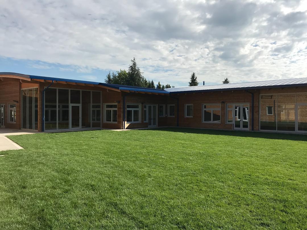 Nuova scuola materna realizzata in legno #itlas #parquet #intesaparquet #pavimentiinlegno