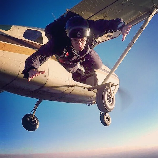 Summer may be gone but we’re still out here sending it! 🤘🍁 📷: Student David crushing the exit!