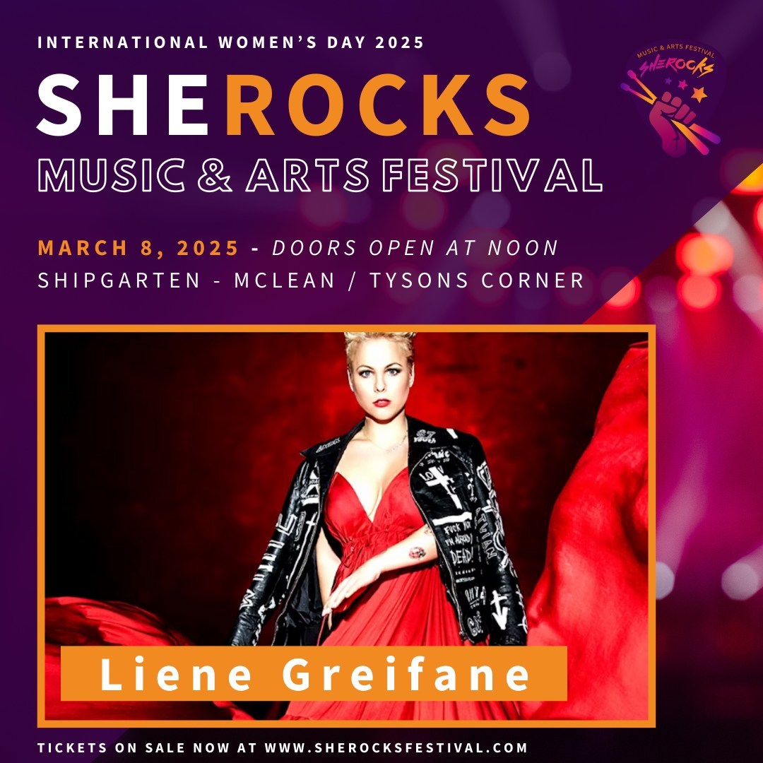 The SheRocks Music & Arts Festival presents: @lienegreifane
Liene Greifane is a talented singer, songwriter, and film and TV director from Latvia. She started her music career at the age of 13 and gained fame at 17. Her music has reached over 110 countries, with her recent hit "Tattoo" topping charts across Europe, Asia, and Africa. Liene is also recognized in the film industry, with award-winning works like Who AM I and Dymov. Since moving to the U.S. in 2011, she has collaborated with various artists and is currently working on a new album while living in Nashville.
Get your tickets to the 2025 SheRocks Festival today: https://buff.ly/3WkW7ZC
#musicfestival @shipgarten #virginia #washingtondc #WomenIntheArts #WomenInMusic #WomenInBiz #WomenInTech #WomenWhoWrite #Entrepreneurship #womensupportingwomen #femalefounders #womenwhorock #music #women #arts #artsy #womenleaders #womencircle #womenfeatured #musicforall #musicshowcase #artsoul