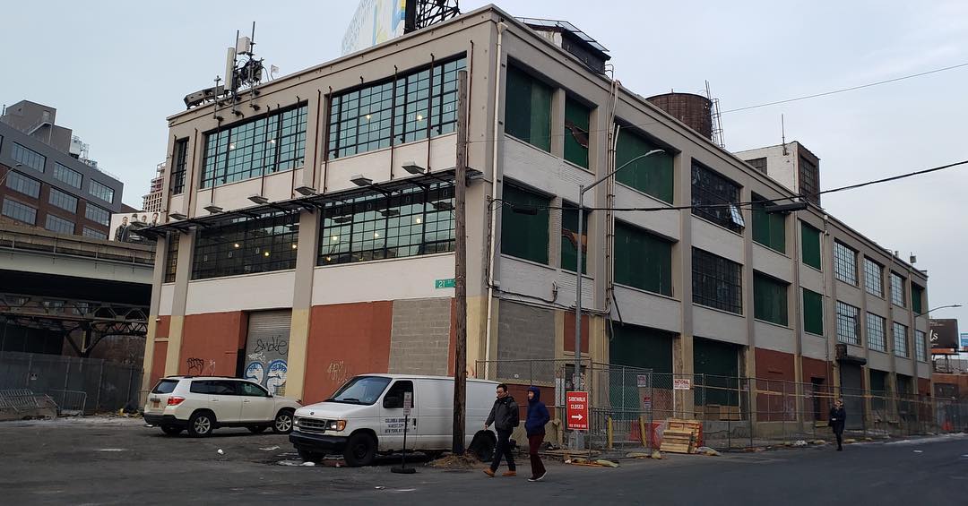 LIC Warehouse conversion - window install