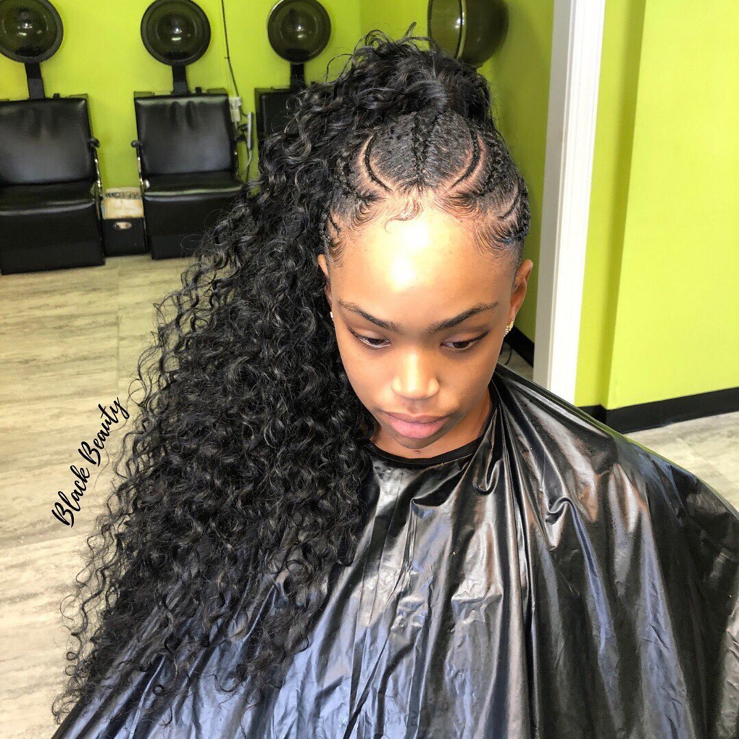 The perfect vacation style 😍
Contact: @blackbeauty.thestylist to book an appointment
_______________________________________________________ #braidedponytail #ponytailbraids #sleekponytail #sleekponytails #richmondhairstylist #richmondfeedinbraids