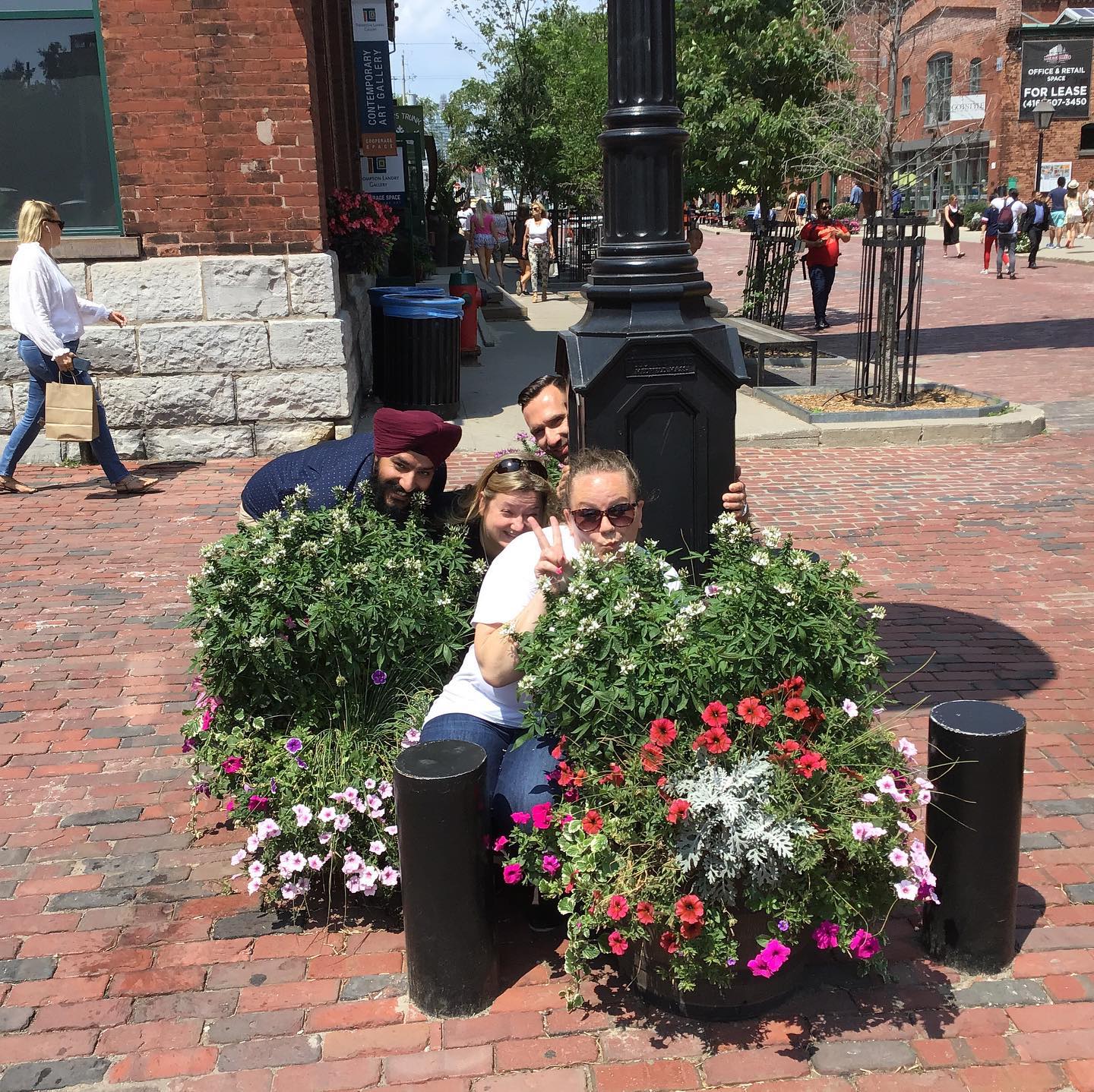 Great day of team building in Toronto’s Historic Distillery District.#conundrumadventures #distillerydistrict #torontoteambuilding