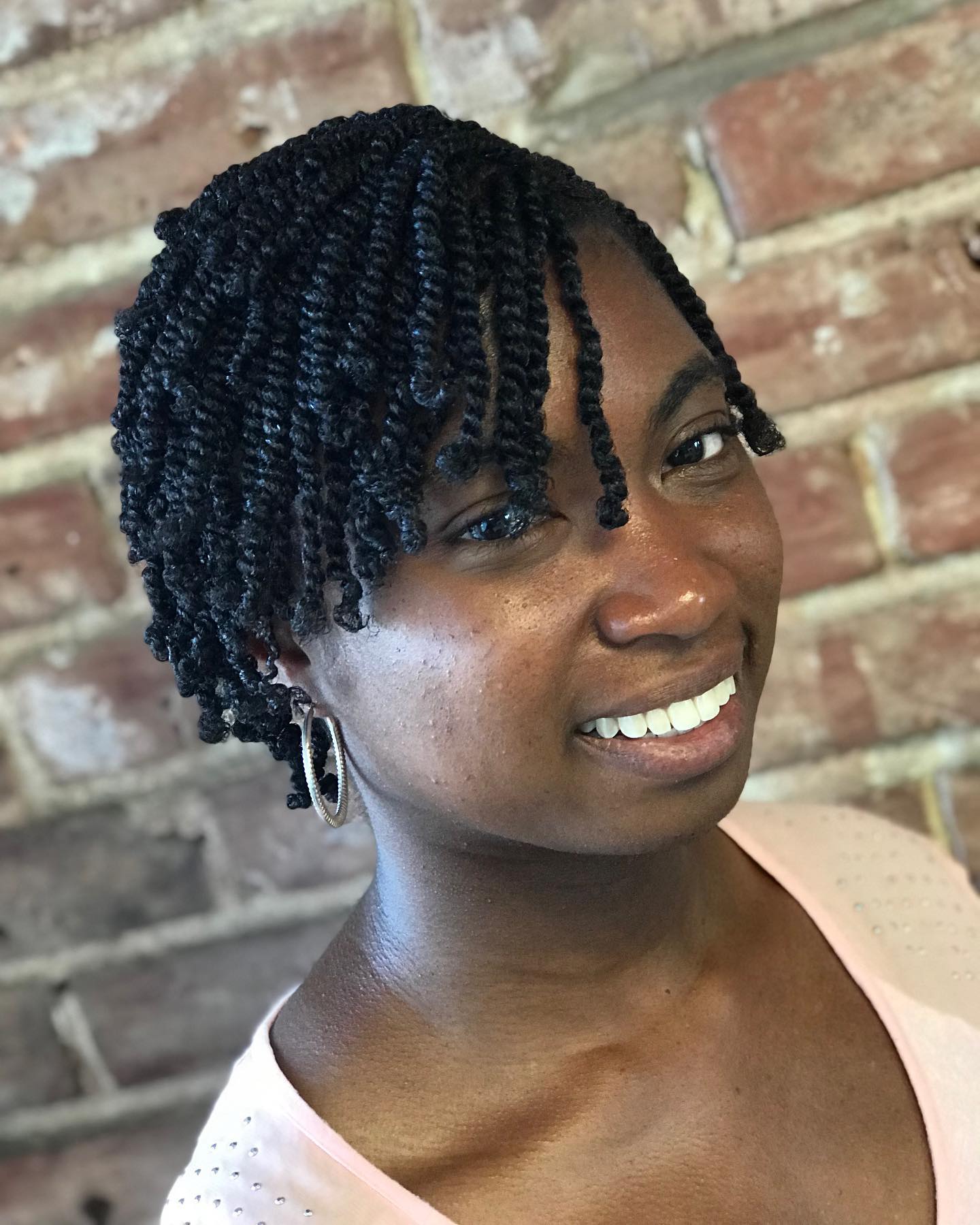 Two strand twists on natural hair 😍 Her twist out is going to be gorgeous when she’s ready to take her hair down
_______________________________________________________ #rvastylist #rvanaturalhair #rvahairstylist #richmondhairstylist #richmondsalon