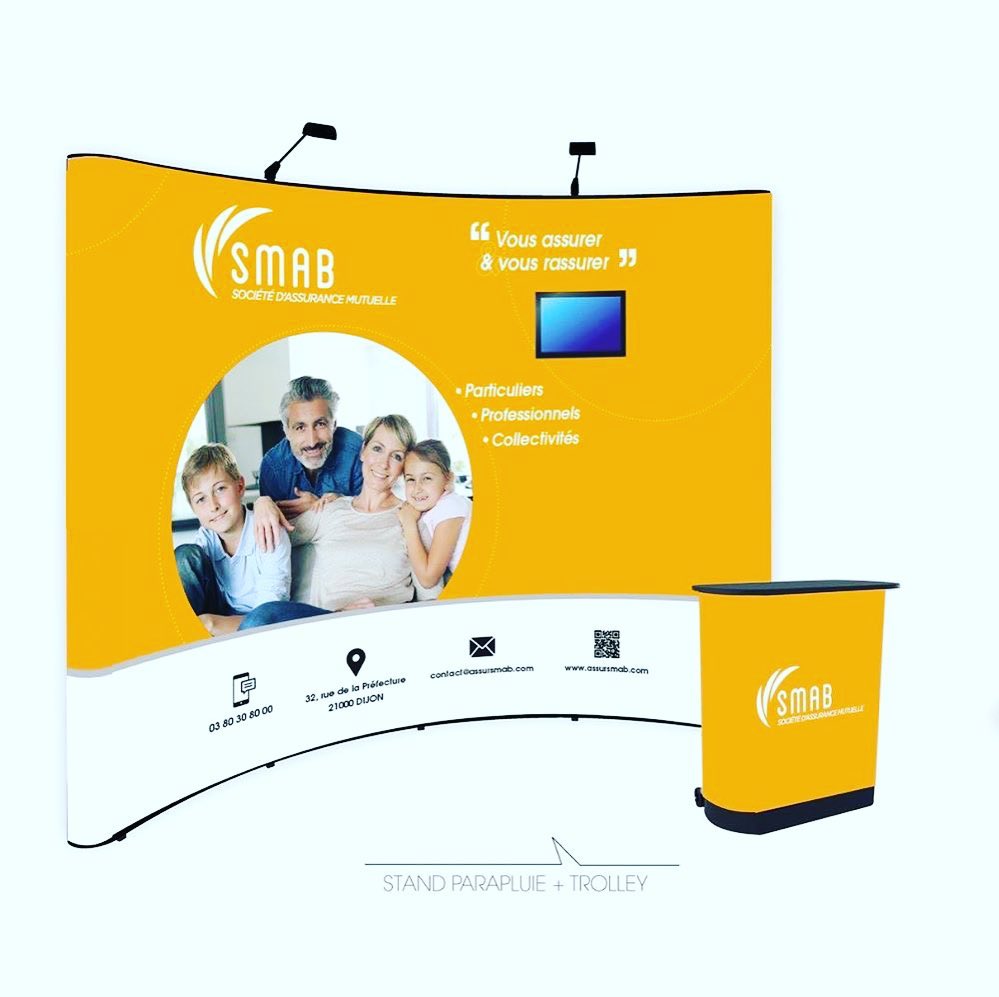 Création & impression d’un Stand Parapluie.
100% MADE IN FRANCE.
www.arcamac.fr