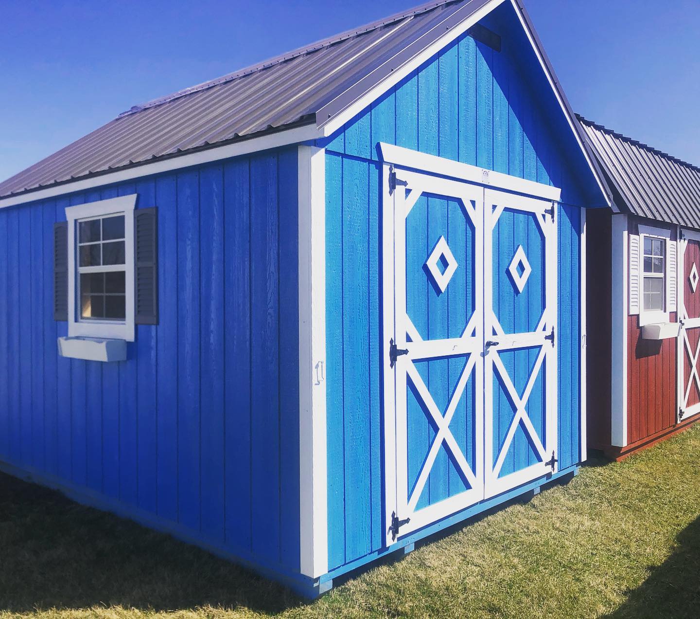 Did somebody order a #sheshed? .
.
. #sheshed #portable #backyard #kalona #iowa #amishcountry #affordable #mancave #garage #springtime #spring #easter #handbuilt #craftsmen