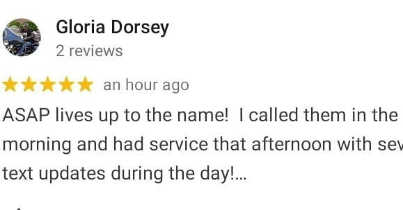 We Live Up To Our Name 💯✅ #asap #dumpsterrental #hauling #5star