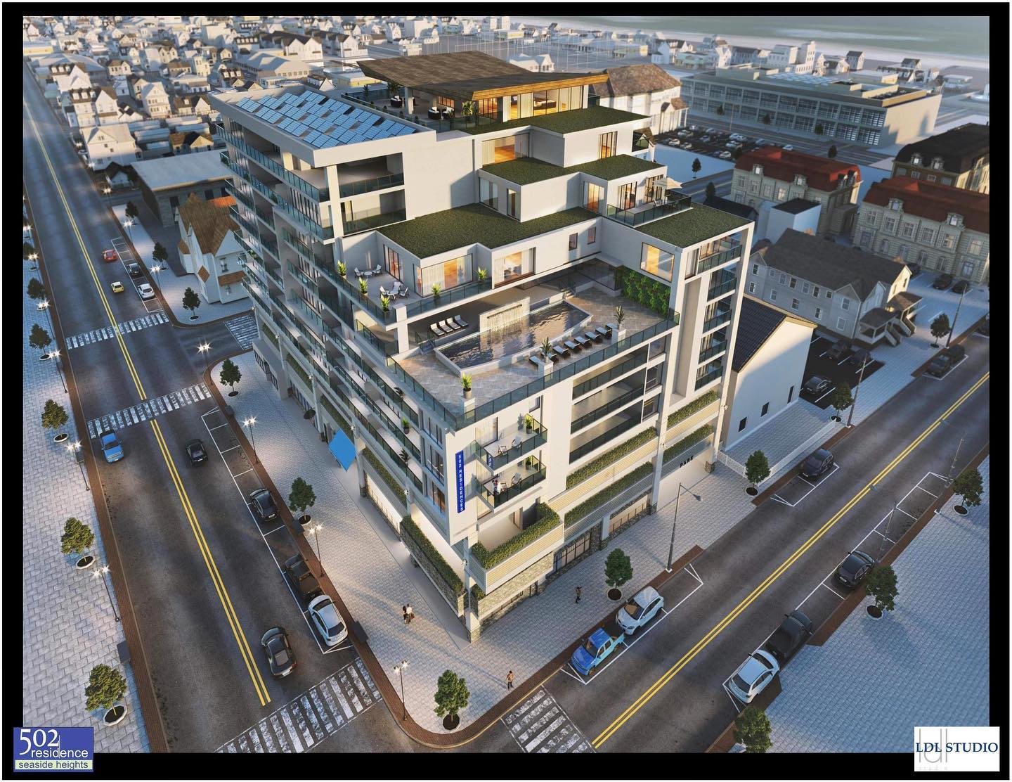 Seaside Heights... from the heights.