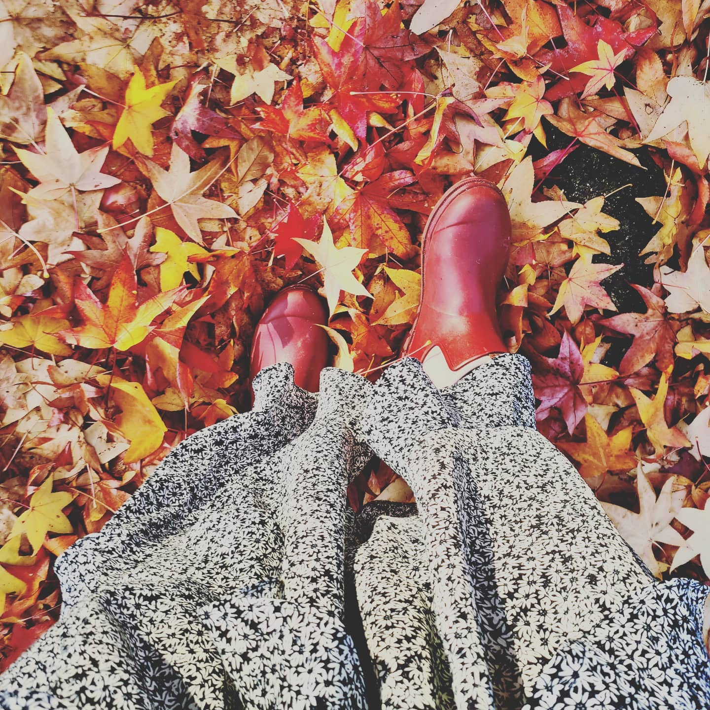 Suddenly realised my @merrypeople boots are actually the colour of Autumn! 🍁