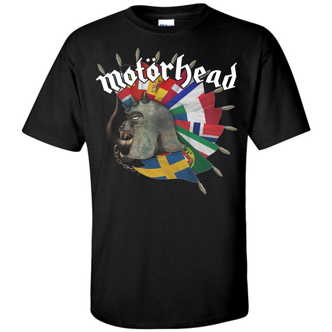 Just got off the phone with an awesome gentleman, who runs the podcast “The Motörcast” for all things Motörhead. We talked about the experience of working for Motörhead...and what being a fan and an employee is like. I had a great time talking with this man (who is also the front man for Acid Reign, amongst other endeavors) and we’ll...in honor of our talk, I’m posting three shirts that never saw the light of day (one of them really shouldn’t have seen the light of day, lol) for Howard. Thank you for the opportunity...words that will be on my tombstone. Info to follow about hearing our conversation...#motorheadforlife #motörhead #motorcast @talkingbollockz #talkingbollocks