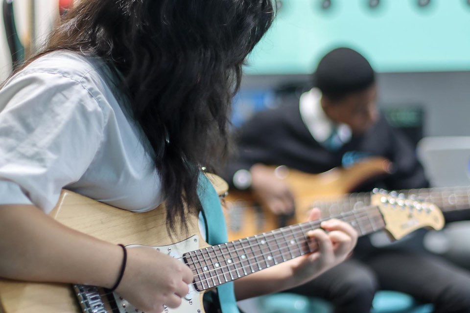 It's been lovely listening to our students learn to play a new instrument.