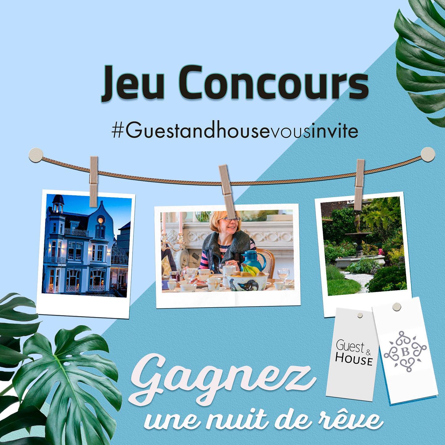 Gagnez 1 nuit de rĂȘve Ă @villa_balat_belgium
đđ» COMMENT PARTICIPER ? :
1/ Etre abonnĂ© Ă @guestandhouse et @villa_balat_belgium đ§đȘđ§đȘđ§đȘ
2/ Aimer cette publication; â€ïž
3/ Taguer un(e) ami(e) qui souhaiterait également participer à ce concours
đđđ Partagez la publication en story pour avoir encore plus de chances de gagner, en mentionnant @guestandhouse avec le hashtag #guestandhousevousinvite
đđ» Nombre de participations illimitĂ©s (ATTENTION UNE RĂPONSE DIFFĂRENTE PAR COMMENTAIRE)
đđ» Fin du concours : le 11 juillet 2022 Ă 10h par fermeture des commentaires. Tirage au sort et annonce en story le mĂȘme jour Ă PARTIR DE 18H
â ïž ATTENTION AUX FAUX COMPTES QUI VOUS DEMANDENT DES INFORMATIONS OU UN PAIEMENT POUR VALIDER VOTRE PARTICIPATION OU VOTRE GAIN.
NOUS NE VOUS DEMANDERONS JAMAIS RIEN, CâEST UN CONCOURS LIBRE ET GRATUIT SANS ENGAGEMENT
Ce concours gratuit et sans obligation dâachat est gĂ©rĂ© par Guest&House et aucunement par FB ou IG
Pour toute question écrivez nous à guestandhouse@canete.fr
Tirage au sort par logiciel en ligne le 11 juillet
SĂ©jour dâune nuit valable pour la saison 2022 hors juillet / Aout.
Le commentaire tiré au sort devra respecter les rÚgles du jeu ci-dessus, sinon un autre tirage au sort sera lancé.
GuestandHouse nâest pas responsable des plannings de disponibilitĂ©s des maisons dâhĂŽtes.
(*) chaque maison du réseau @guestandhouse participant aux concours définira en amont le nombre de nuits et de personnes qui constitueront le séjour.
#sejouroffert #jeuconcoursinstagram #maisondhote #maisondhotedecharme #belgium #namurbelgium #belgiumđ§đȘ #concours #concoursinstagram