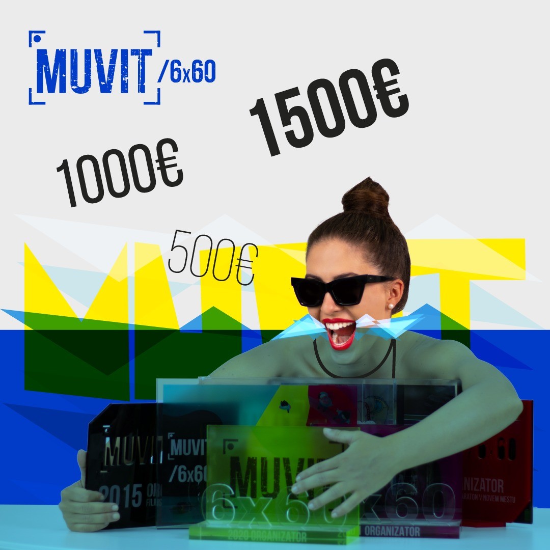 Prvi bo rekel 1500x, drugi 1000x, tretji pa 500x HVALA! ?
Najboljša nagrada pa je vedno na dosegu rok vseh sodelujočih - realiziran avtorski film. Iz predala pred kamero in še s premiero. Ni boljšga! ?
Prijavi se na MUVIT na naši spletni strani.
#muvit6x60 #movieproduction #shortfilm