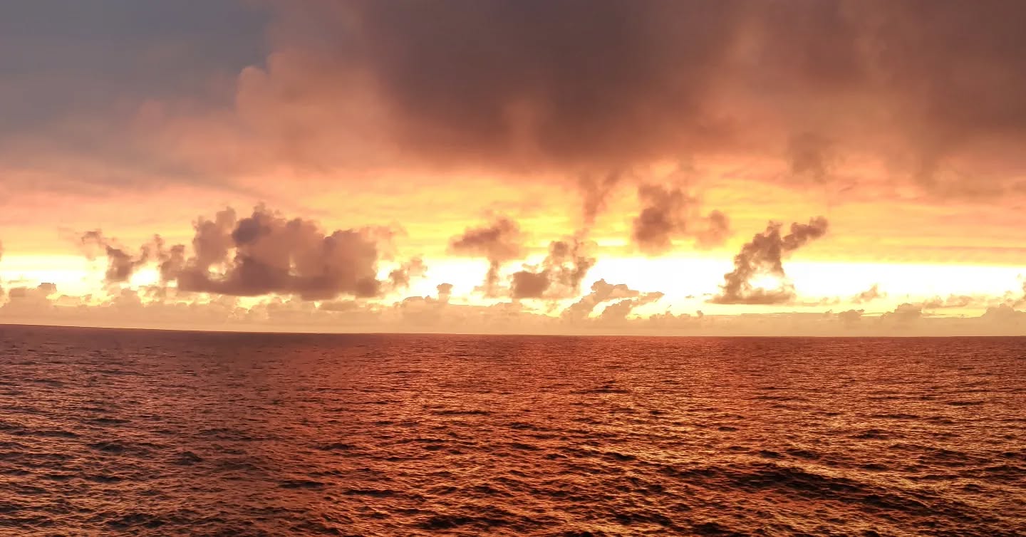 Sunsets from a cruise ship are another level!!
