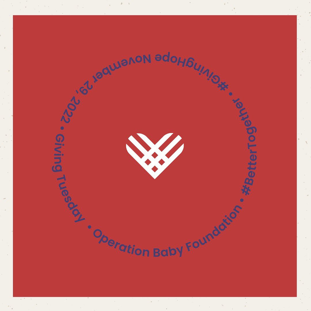 TODAY IS THE DAY! #GivingTuesday is finally here. Help us give the gift of hope to military families this season.
We started Operation Baby to ensure no service member has to abandon the hope of having a child due to financial constraints and we do this by providing financial grants to active duty and veteran service members who are diagnosed with medical infertility. Our grants are used by our beneficiaries to help offset the cost of fertility treatment, adoption, surrogacy, or any other method they choose to build their families.
With your help over the last 2 years, we’ve been able to raise more than $85,000 in funding, 100% of which has been deployed in the form of financial grants to 17 incredibly deserving military couples.
We cannot overstate the impact that these grants have on the recipient families. In fact, one of our beneficiaries recently gave birth to a beautiful baby girl earlier this year and we have THREE more pregnancies expected early next year! These are tangible results that would not be possible without your support.
Visit the link in our bio to donate.