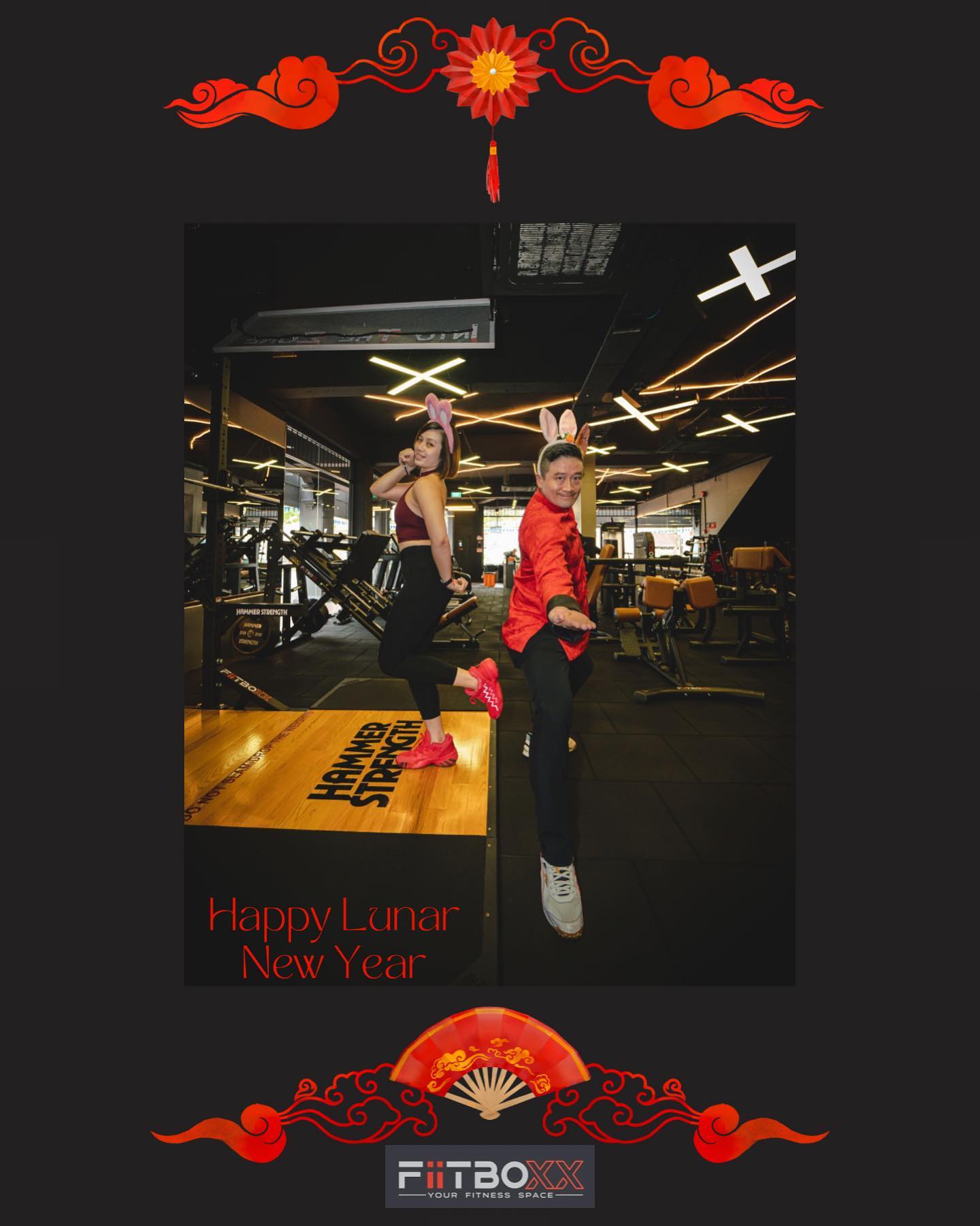 Our trainers are getting all ready to usher in the year of Rabbit 🐇!