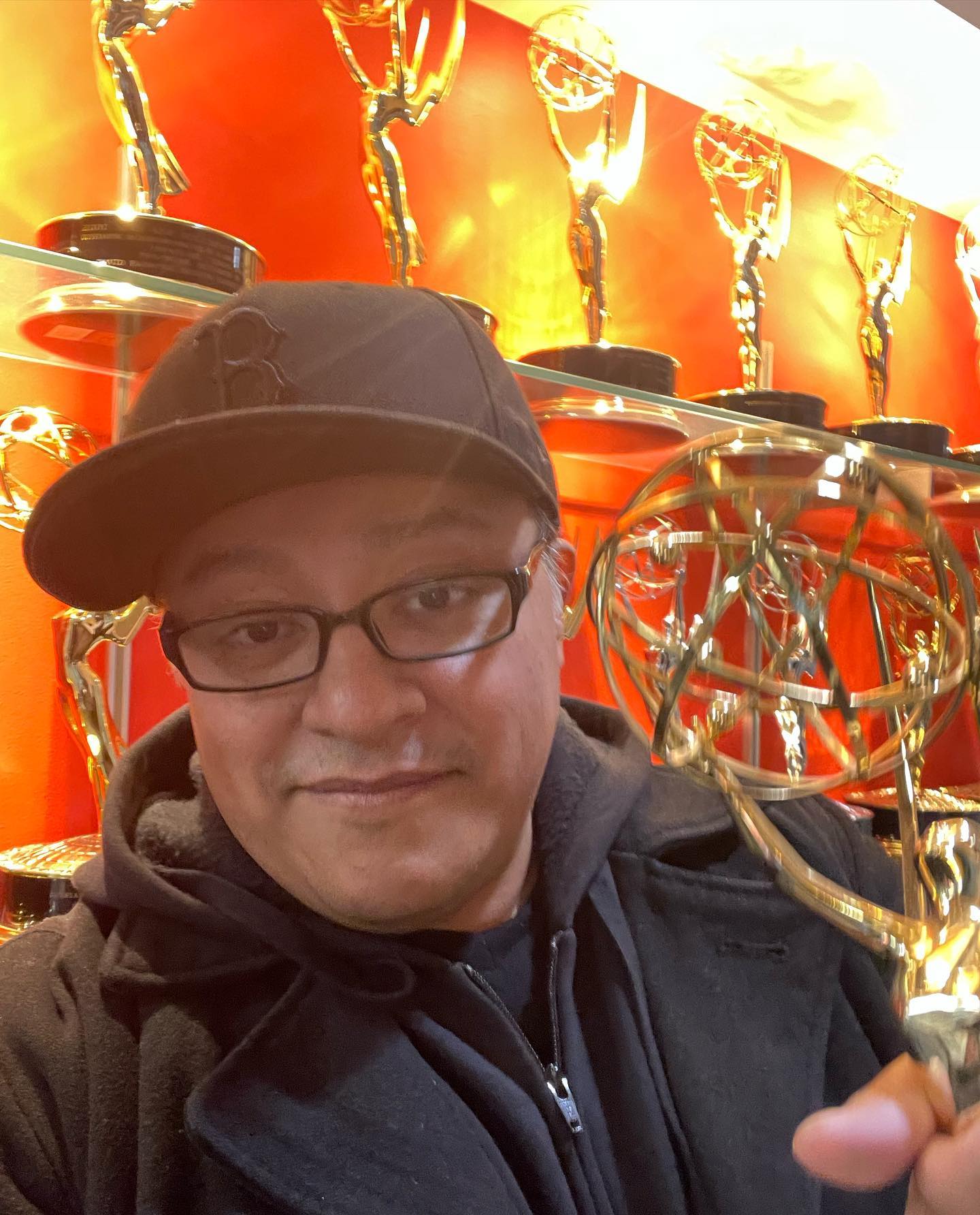 Going for gold… @wgbh #emmys #emmyawards