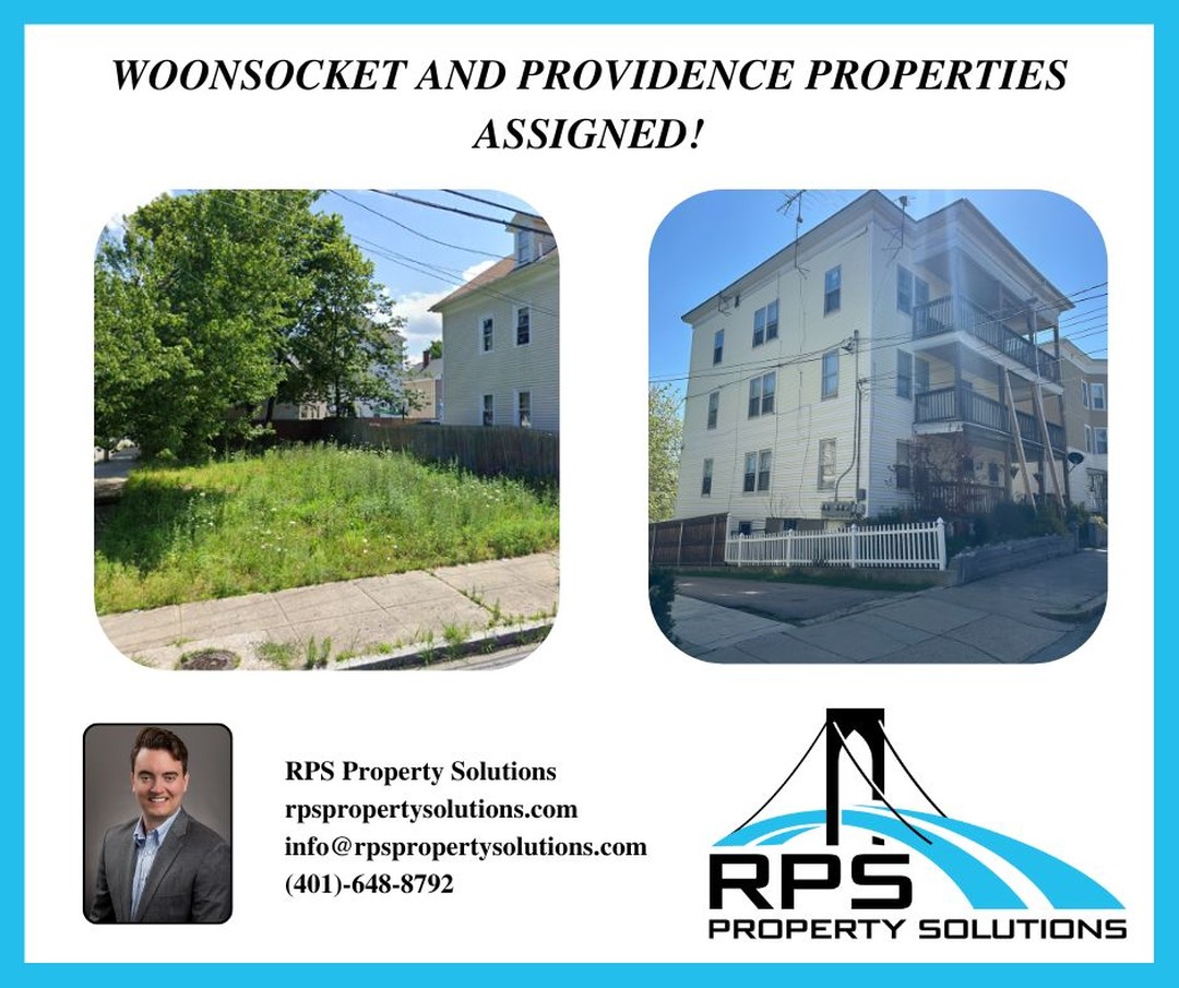 Two more properties under contract this week as we continue our hot streak this spring! The first is a small lot in South Providence that we assigned to a non-profit group in the area that builds affordable housing. The second is a distressed four-family (I wouldn’t want to stand on those porches) in Woonsocket that we assigned to one of the investors we regularly work with.
.
.
.
.
.
#rpspropertysolutions #realestateinvesting #webuyhouses #webuyhousescash #rentalproperties #rhodeislandrealestate #cashforhouses #flippinghouses