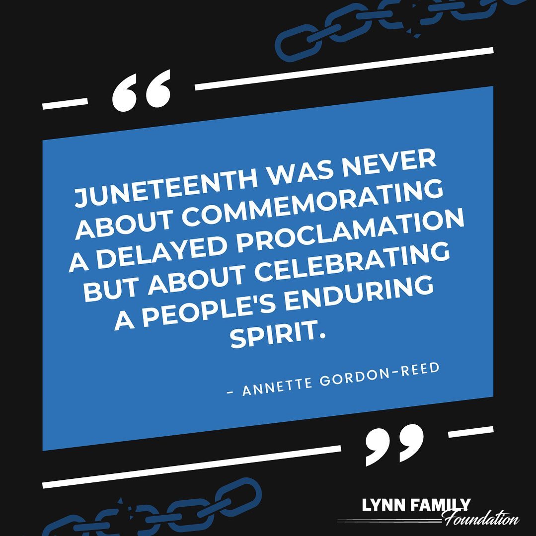 Today we celebrate Juneteenth! We encourage you to take some time to learn more about this day and its impact on history!