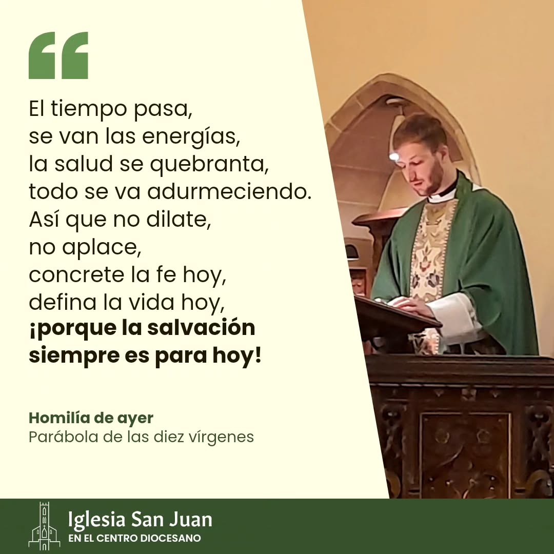 ¿Nos perdiste el domingo pasado? Únete a nosotros este próximo domingo para continuar el camino por el Evangelio. La Iglesia San Juan te da la bienvenida. #HomilíaDeAyer
?️ Santa Misa:
?? English - 9:30 AM
?? Español - 11:00 AM