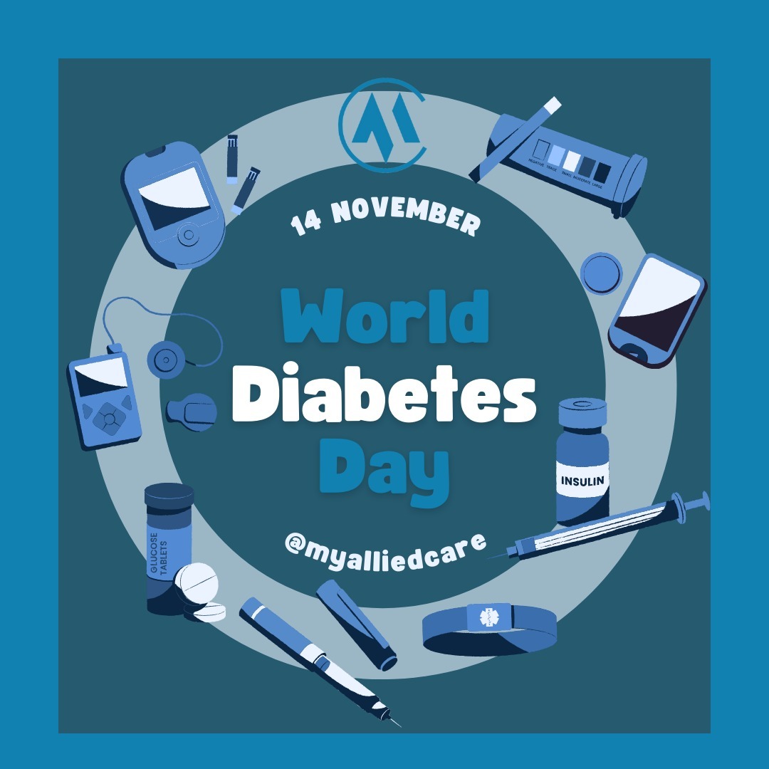 ๐๐๐๐๐ ๐๐๐๐๐๐๐๐ ๐๐๐ - ๐๐๐๐ ๐๐๐๐๐๐๐๐ ๐ฉธ
๐๐ Diabetes doesn't define us; it unites us in strength, resilience, and the pursuit of better health. On this World Diabetes Day, let's come together to raise awareness, break the stigma, and show unwavering support for those living with diabetes.
Education is a powerful tool in the fight against diabetes. Understanding the condition not only empowers those living with it but also helps create a more compassionate and informed community.
โ
๐ป ๐๐๐๐ ๐ ๐๐๐๐๐๐๐/๐๐๐
๐๐๐๐๐ โก๏ธ www.myalliedcare.com.au
๐ (02) 9199 5548
โ
#myalliedcare #WorldDiabetesDay #DiabetesAwareness #BlueCircleOfHope #UnityInHealth