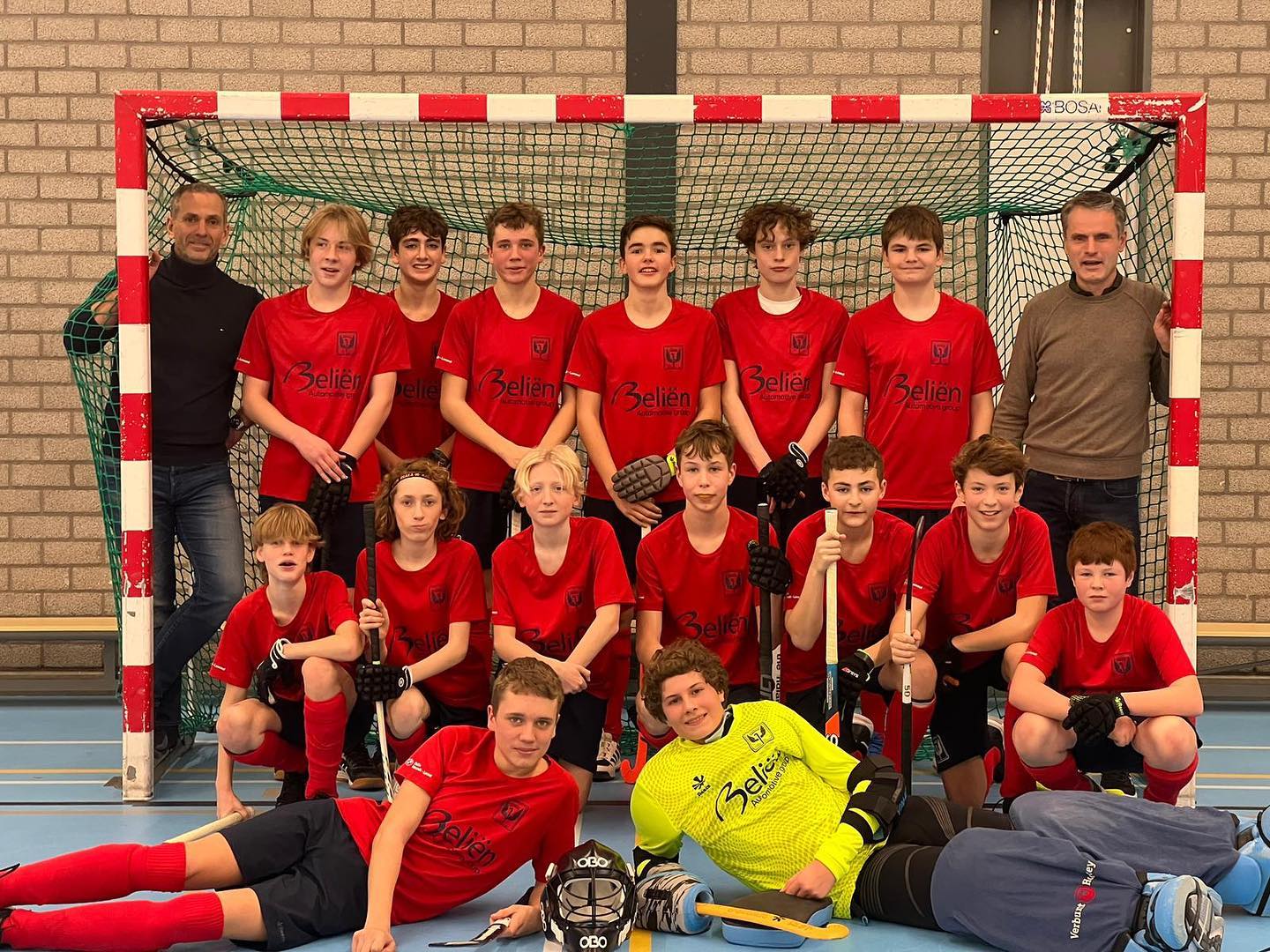 Onze HOD Belgen van JO14-2 zijn vandaag kampioen ?? in de zaal geworden! Gefeliciteerd mannen en begeleiding?