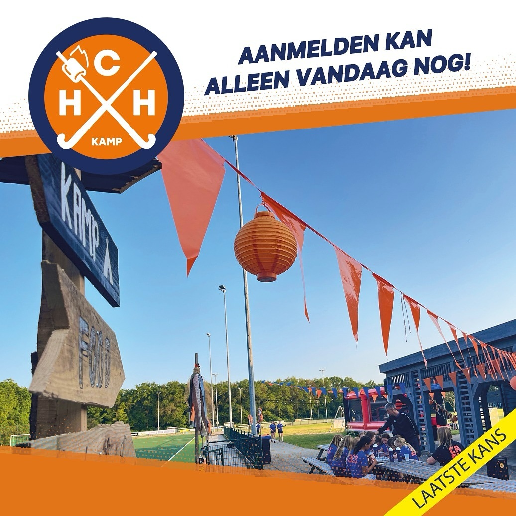 LAATSTE KANS!
Vandaag is de laatste kans dat je je kunt aanmelden voor het kamp en met maar liefst 70 (!!) aanmeldingen wordt het sowieso een feestje!????