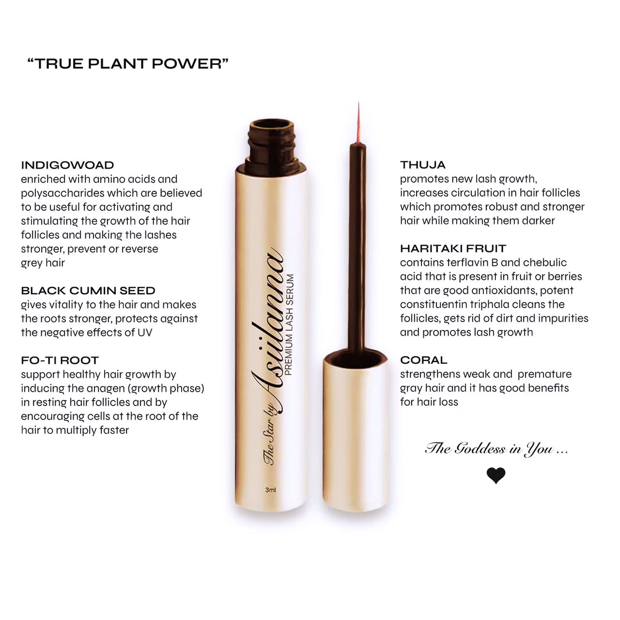 Serum from plant extracts. 🌿 Vegan, hypoallergenic, clinically proven eyelash conditioner with natural ingredients is prepared to stimulate lash growth longer, thicker, stronger, darker, and curly.
#eyelashes #eyelashserum #naturalcosmetic #plantextracts #plantpower #lashesbyasiilanna #trueplantpower #outofmatrix