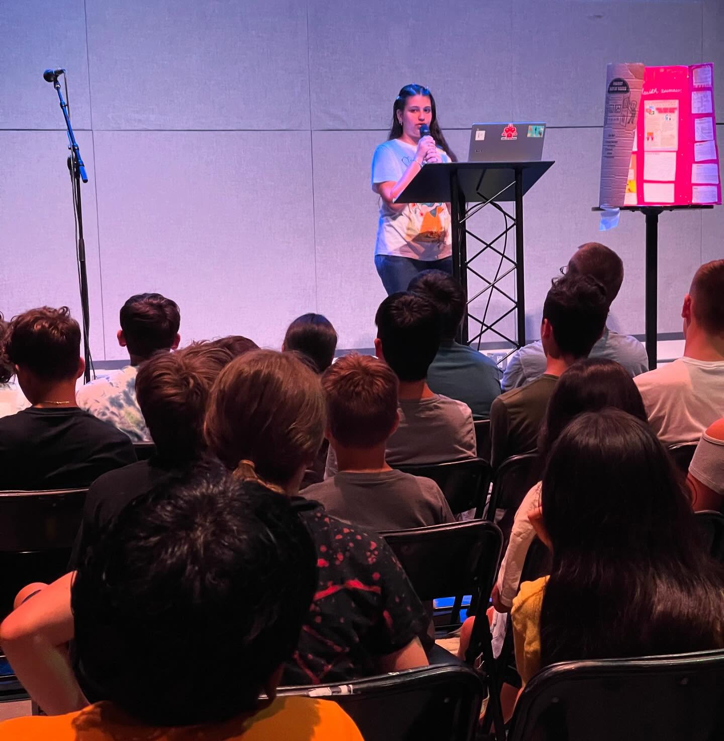 God put it on the heart of one of our very own 8th graders to share the pros and cons of social media. She did an amazing job, boldly sharing with her peers, showing Christ’s love and heart for all. We were all blessed by what the Lord had shared with her. We, as the Calvary Chapel family will be continuing to pray for this generation to pour out into each other and those around them to share the Good News of Jesus.
You don’t have to filter God’s image. He created you how you are for a purpose, and loves you as you are!