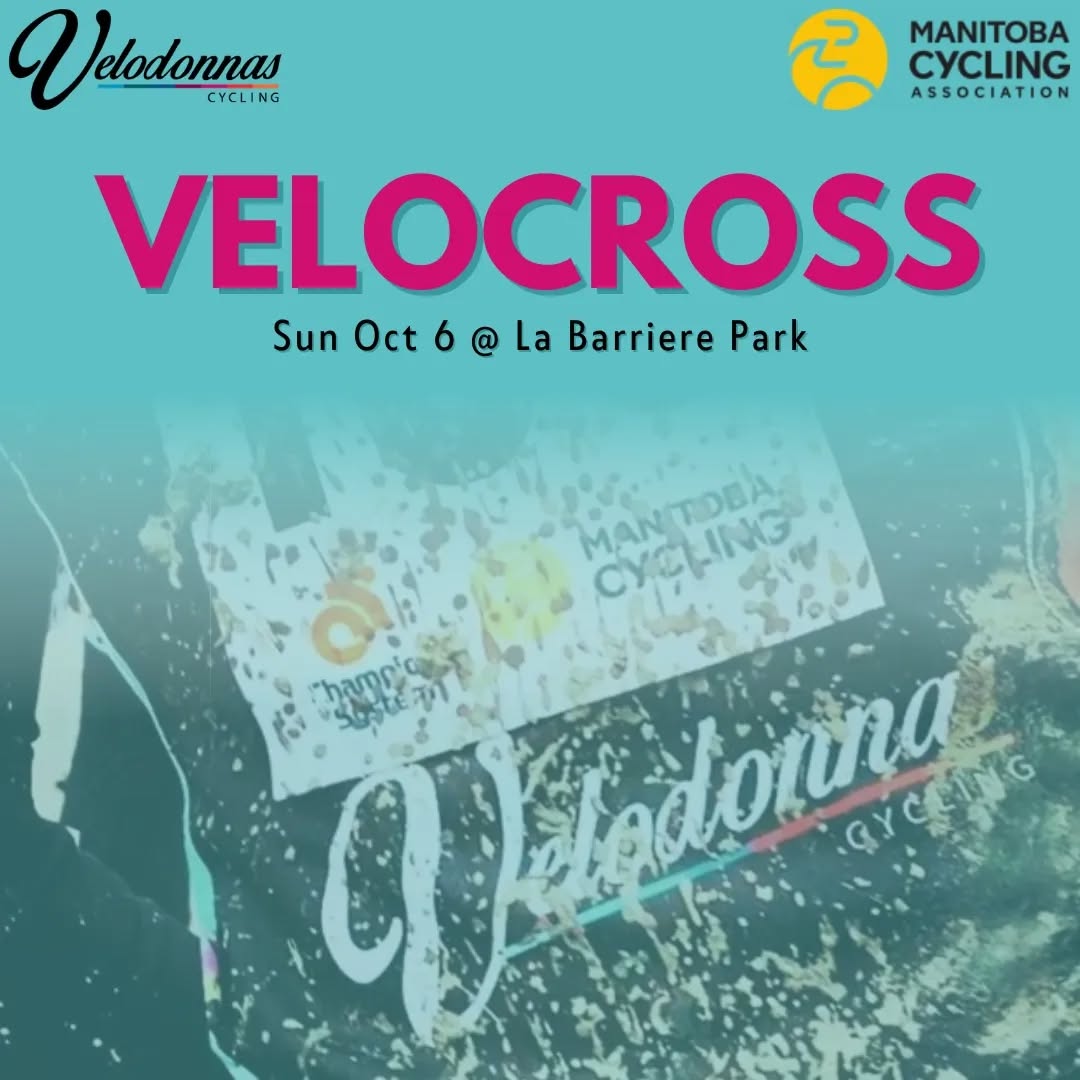 It's Cyclo Szn 😍😍 VELOCROSS 2024 is set for Sunday, October 6 at La Barriere Park! 🚲🙌
For more details and to register: https://mbcycling.ca/event/cx-velocross-race-oct-6th-la-barriere-park/
As host, Velodonnas is also looking for volunteers. If you're a club member and would like to help this year (Sat, Sun, or both), please sign-up in Spond.