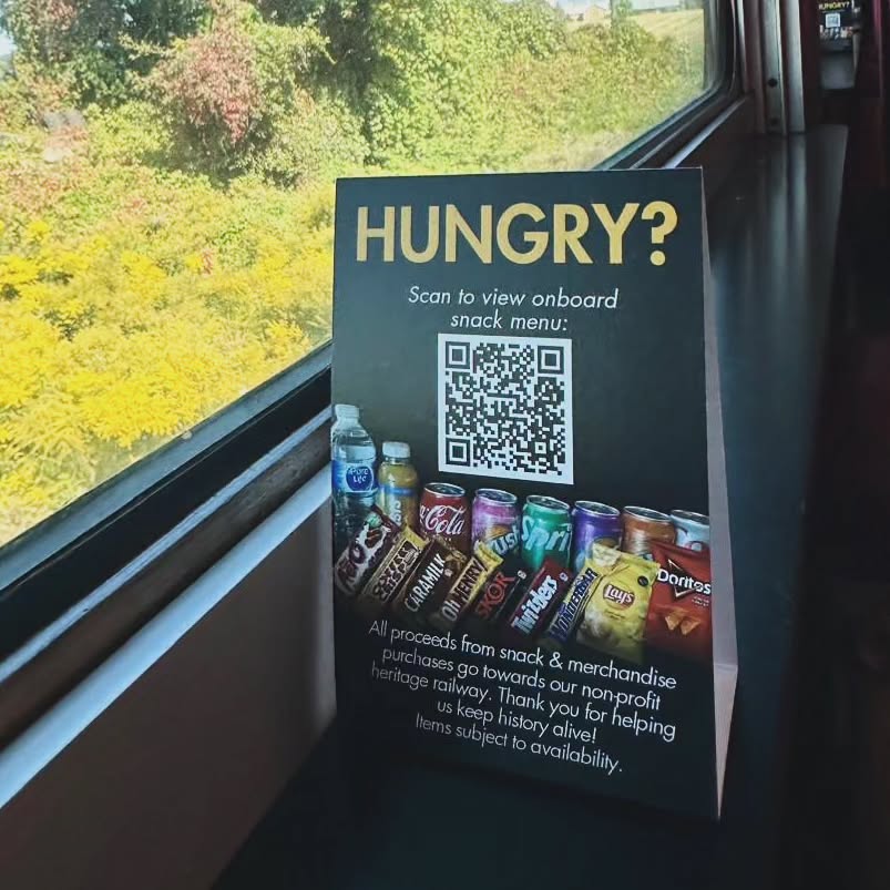 This handly little design is there to remind passengers not to forget onboard snacks and official WCR souvenirs available! Another fun design done!
#graphicdesign #bbmarketing #smallbiz #marketing #wcr #logodesign