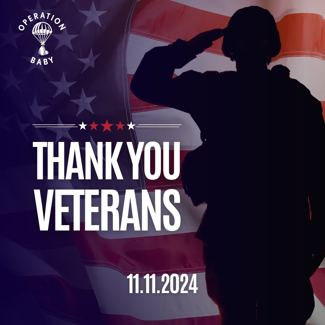On this Veterans Day, we want to extend our deepest gratitude to all those who have served our nation. Your courage, commitment, and sacrifices are the foundation of our freedoms and values.
At Operation Baby, we are especially honored to support military families in their journeys to grow their families. We recognize the unique challenges our veterans and active-duty members face, and we are here to stand with you.
Thank you to all the veterans in our community and across the country. We are forever grateful for your service and dedication.
Happy Veterans Day!
#VeteransDay #OperationBaby #ThankYouVeterans #MilitaryFamilies