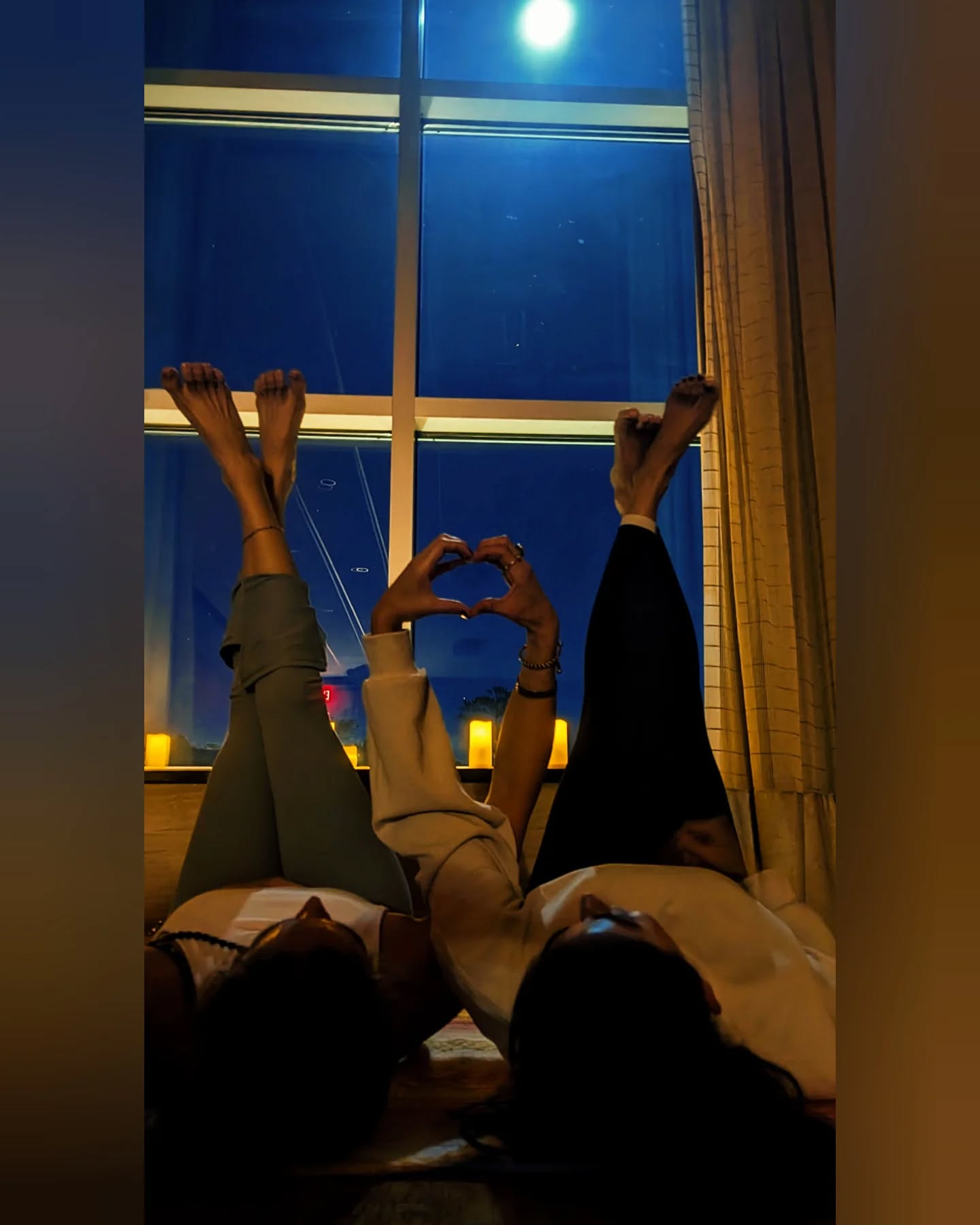 Cut from the same cloth. 🧜♀️🧜♀️
Two yogini mermaids mesmerized by the full moon.
Thank you all who came to our 🌕 event. ✨
Check the LT app for the upcoming December and 2025 events 💜🙏
.
.
.
#AOY #friendship #yoga #soulsisters #lifetimeyoga #yoginis #yogamermaids #piscessister #sisterhood #work