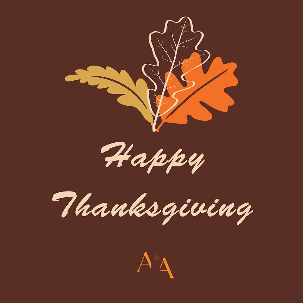 Abell & Advisors would like to wish everyone a Happy Thanksgiving! May your holiday be as sweet as tax credits and as fulfilling as a well-prepped return!! 🦃