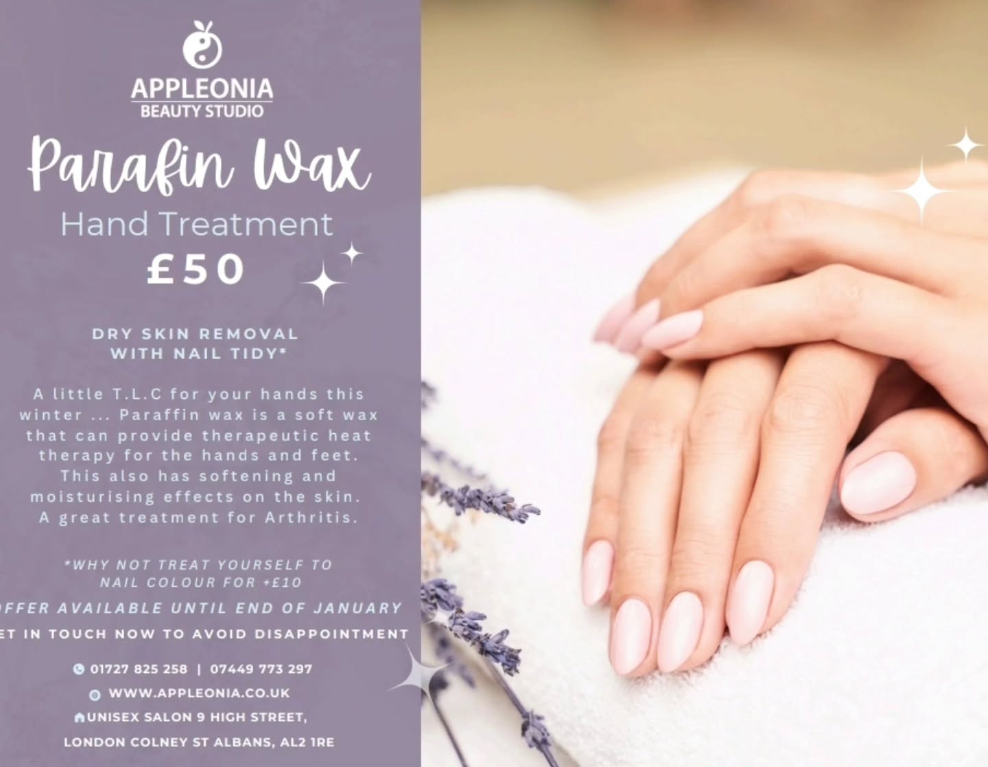 New Treatment for January 2025
Put it on your Christmas list for this soothing, warming manicure to treat the hands mid winter. 🎄🎁
#arthritis #manicure #pamper #localbusiness #christmasideas #beautytreatment