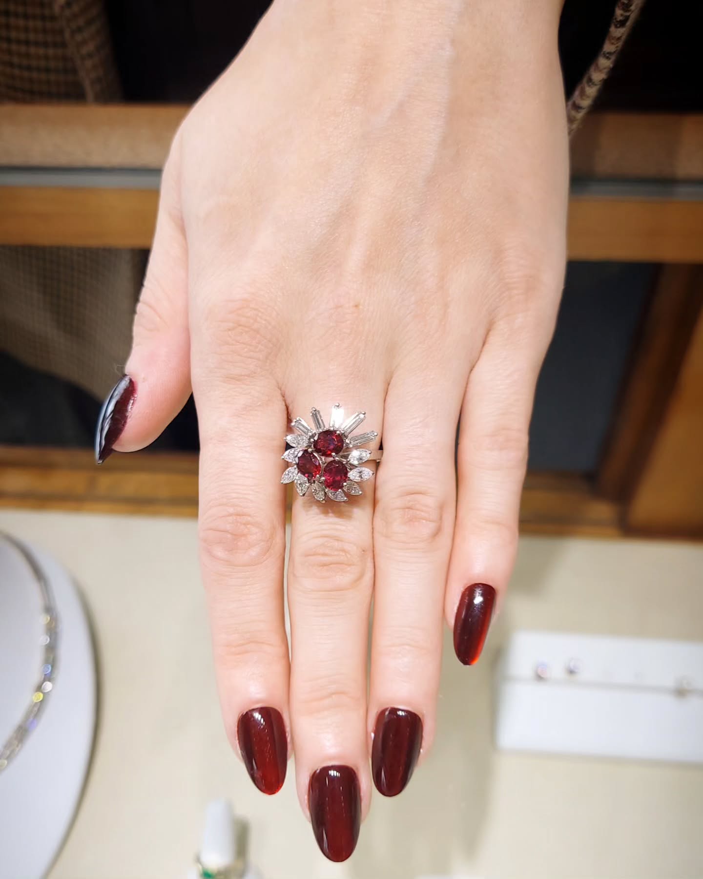 Vintage Ruby cocktail ring β€οΈ
Find it and other one-of-a-kind rings in our estate collection!
We love jewelry that has character
#lakeforestjewelers #cocktailring #rubyring #vintagering