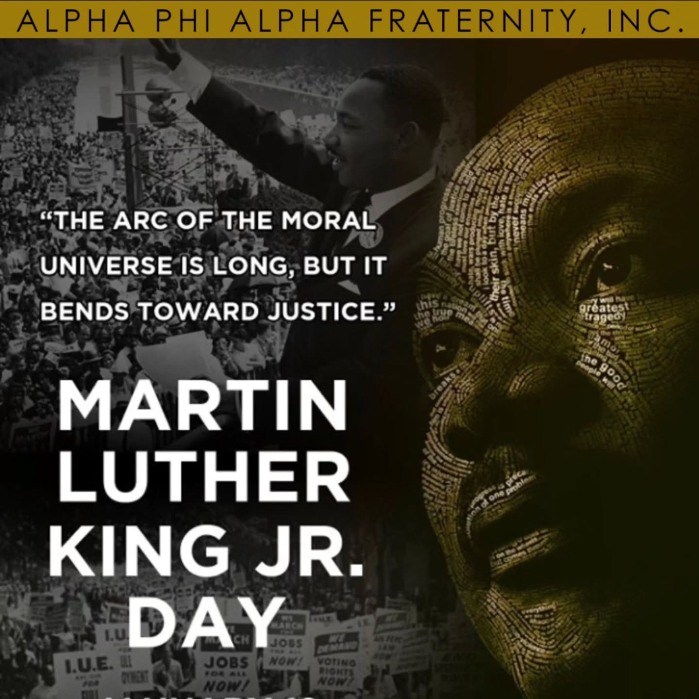 Today we celebrate the life and legacy of Dr. Martin Luther King, Jr.
Our Brother lived as an example, and fully embodied our Fraternal Motto of “First of All, Servants of All, We Shall Transcend All”. Dr. King was prophetic in his messaging and purposeful when speaking on issues of race, poverty, and economic injustice. Today we honor Dr. King because his work,…and his life, galvanized all Americans. His influence and impact on this nation will be heralded forever. He was a monumental force for change, for equality, for justice, and for unity. We will also have to acknowledge and reflect on the hardships we’ve endured as a nation with these issues. Changing the hearts and minds of people is by no means an easy task. It takes a dedication, a resilience, and unfortunately at times a personal sacrifice to effect positive change in this society. However, Dr. King was uplifted by the energy, passion, and humanity that he saw in his fellow citizens. He would profess a great hope for America, and an audacious faith in the future for all of us.
Let us continue in his honor as we work to make our community and society a better place for all!
#alphaphialpha #MenOfDistinction #stlalphas #weshalltranscendall #EpicEΛ