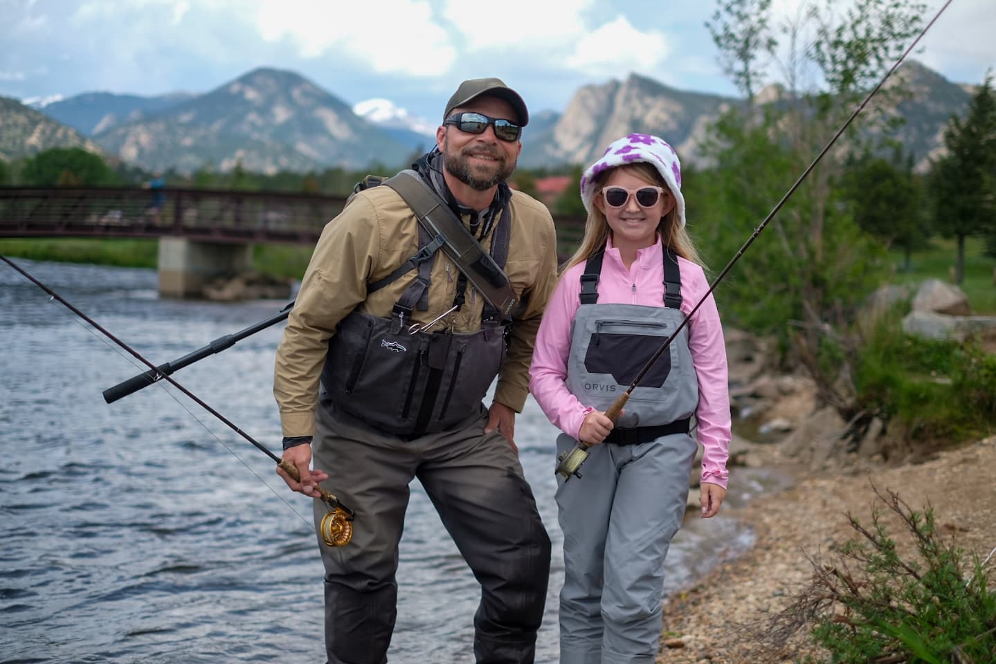 Forrest and Max shown in action on this outing with a family from Missouri. We all found this trip rewarding!
.
.
.
#schoolsout #vacationideas #family #familytravel #flyfishing