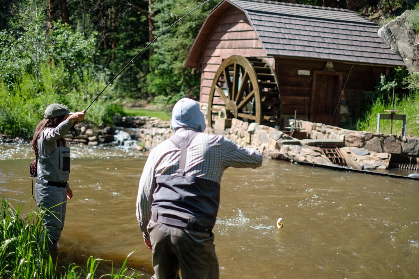 Nashville-based singer and songwriter, Taylor Leonhardt, spent a day with Forrest on one of the more intimate streams we fish. She even doubled up at the end of the day! (last slide)
.
.
.
.
#solitude #stream #lightsout #flyfishingphotography #flyfishcolorado #summerday #oneonone