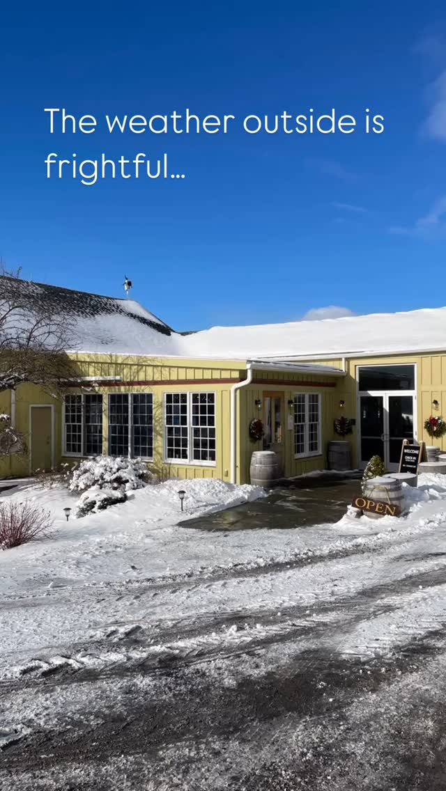 Warm up with a curated wine tasting! Liz, Bobby, Will, and Jamie are here today to take care of you, and Jamie and Will will be here tomorrow. We’re open daily 11:00 a.m. to 5:00 p.m. We’ll be closed Christmas Eve and Christmas Day.
We can’t wait to see you!