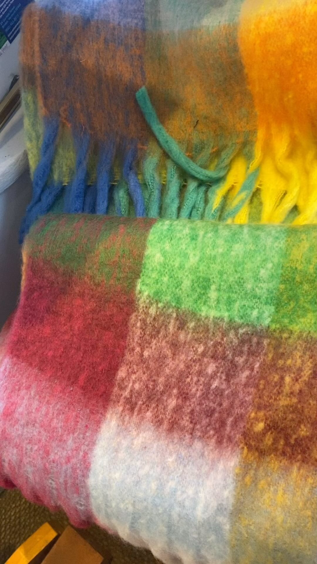 Soft and cozy blanket scarves always the best seller here! Winter chills will be coming soon so be ready with one for yourself or as a lovely gift! #mainstreetmiddlebury #womanownedbusiness #vermont winter #scarves #blanketscarves #holidaygiftidea