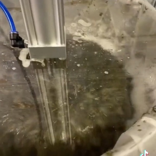 Imagine the luxury of not having to hand paddle, whip or drill mix to agitate your bubble hash! With the automatic ArcticPlunge system ... just set your desired speed/time for total hands free agitation. ....
See-through plexiglass laser cut Drum Lid that will fit any barrel up to 55 gallon drums
plexiglass is 24 x 24 inches
Wall mounted Automatic Controller Box with Timer, Air Connectors & 12” Hose.
Stainless Steel Cylinder Rod
Stainless steel laser cut agitation disk
Made in Canada and proudly designed by Wacky Willy!