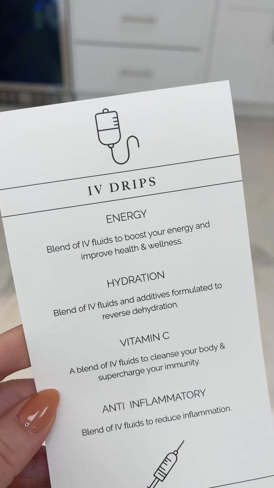 $75 back to school IV drip therapy, $30 booster injections. Book your Saturday AM appointment at ladruiv.com 💧