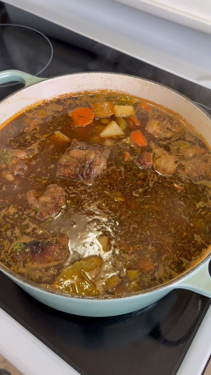 Snow is on the way so I decided to give oxtail soup a whirl! If the smell in the house in any indication of how the soup will taste, we’re in good shape.
Here’s the link to the recipe if anyone wants to try it: https://cookthestory.com/oxtail-soup/
Happy Tuesday, y’all! ❄️
#albertabeef #grassfed #oxtailsoup #farmtofork #farmtotable #grassfedbeef #regenerativeag #oxtail #farm #farmtwo53 #soup #nosetotail