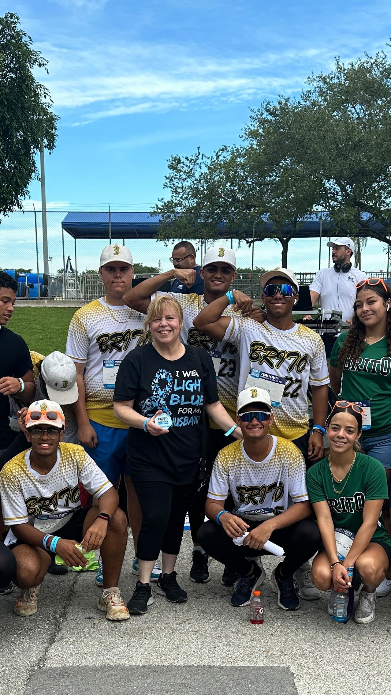 This past Saturday we fundraised in an effort to end Prostate Cancer. We walked for a cause, we walked for awareness and we walked in memory of Mr. Jose Hidalgo. Thanks to everyone that donated and walked and helped in this great effort.